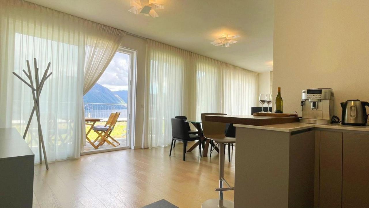 Lake View Apartment Argegno Exterior foto
